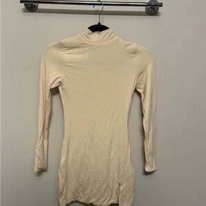 Oh Polly Cream Mini Dress